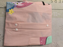 牧萌儿童雨衣带书包位男童女童加长全身学生雨披 粉美人鱼拉链款 3XL 实拍图