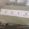 艾薇桌布防水防油防烫免洗餐桌布PVC长方形茶几布书桌台布137*180鹿原 实拍图