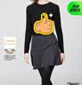 优衣库HEATTECH EXTRA WARM混纺圆领T恤/长袖女装9%羊绒478955 478955/09黑色 3XL 实拍图