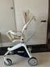 SMARTSTROLLER遛娃神器婴儿推车可坐可躺轻便折叠双向高景观0-6岁用宝宝溜娃车 香槟白(铝合金车架+3D舒适透气) 实拍图