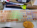 AKKO 馒头乐园&猫猫鼠标【键鼠套装】可爱键帽机械108键三模电脑笔记本游戏电竞专用键盘  实拍图
