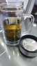 京东京造 茶杯 双层玻璃茶水分离泡茶咖啡杯子带把手大容量500ml 实拍图
