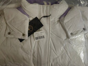 雅鹿羽绒服女款冬季时尚连帽短款休闲保暖防风外套大口袋 白色 160  实拍图