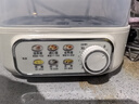 美的（Midea）煮蛋器蒸蛋器 双层家用迷你小蒸锅 早餐 鸡蛋羹自动断电防干烧便携式家用MZ-ZDE2015 实拍图