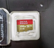 闪迪（SanDisk）256GB TF(MicroSD)内存卡 4K极速金卡A2 V30 U3行车记录仪 运动相机无人机 监控存储卡 读190MB/s 实拍图