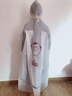 牧萌（moremerry）儿童雨衣男女童学生上学带书包位雨披 淘气熊 3XL  实拍图