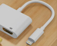 毕亚兹 苹果Lightning转HDMI转换器高清视频转接头iPhone手机iPad投屏显示器电视投影仪同屏连接线 实拍图