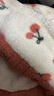 红豆居家【秋上新】女士秋冬加绒加厚保暖甜美印花睡衣女珊瑚绒家居服 实拍图