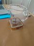 方形公道杯加厚耐热高硼硅玻璃透明泡茶过滤功夫350ML 四方公杯（无不锈钢滤网） 实拍图