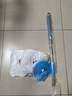 雅高 旋转拖把配件共2拖把头+加粗拖把杆+圆盘吸水拖地神器墩布拖布 实拍图