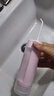 松下小圆管便携冲牙器成人儿童洗牙器水牙线牙齿冲洗器洁牙器正畸生日礼物送男女友DJ33粉 实拍图