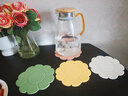 杰凯诺砂锅硅胶隔热垫餐桌垫家用加厚防烫碗盘垫莫兰迪杯垫子 4色 实拍图