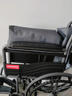 鱼跃(yuwell)轮椅车H051折叠老人轻便旅行手推车钢管免充气胎代步车 实拍图