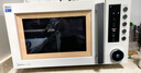 美的（Midea）空气炸微波炉烤箱一体机复古奶油风高颜值无油低脂大功率APP智能变频不锈钢内胆25L（PC23F5W） 实拍图