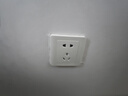 德力西(DELIXI)开关插座面板 CD815系列 10A斜五孔插座 QSE86ZS/3 实拍图
