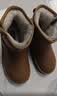 百丽（Belle）保暖舒适小暖炉雪地靴女潮流短靴D1K2DDD4 【周雨彤推荐】棕色第二代 37 (235mm) 实拍图