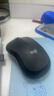 罗技（Logitech）M220 轻音鼠标 无线鼠标 办公鼠标 对称鼠标 带无线微型接收器 灰黑色 实拍图