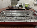 扬子 电烧烤炉家用烤串机无烟控温大容量分体可拆洗烤肉机烤肉锅烤盘电烤炉铁板烧煎烤机烧烤炉烤架 红色【烤炉+烤网+烤盘】 1层 实拍图