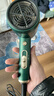 奥克斯（AUX） 吹风机家用负离子不伤发1800W大功率大风力吹风筒宿舍用小功率迷你小型便携电吹风机AH7800 祖母绿 1800W 实拍图