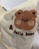 贝瑞加（Babyprints）新生儿连体衣2件装男女宝宝长袖纯棉内衣卡通护肚爬服 黄59 实拍图