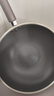 美的（Midea）炒锅不易粘锅炒菜锅电磁炉锅304不锈钢锅燃气陶瓷0氟雪花不花芯 实拍图