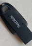闪迪（SanDisk）256GB USB3.2 U盘 CZ550黑色 读速100MB/s 安全加密 数据恢复 学习办公电脑车载 高速大容量优盘 实拍图