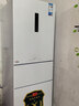 美的（Midea）271升三门冰箱白色三开门家用小型电冰箱一级能效风冷租房小冰箱MR-283WTPZE以旧换新【国家补贴】 实拍图