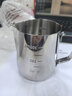 CLITON咖啡拉花杯鹰嘴意式拉花缸 304不锈钢打奶泡杯带刻度打奶缸350ml  实拍图
