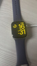 Apple/苹果 【女神节】Watch S11 智能手表GPS款42毫米银色铝金属表壳雾紫色运动型表带S/M 实拍图