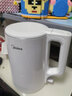 美的（Midea）电热水壶家用烧水壶泡茶0涂层食品级304不锈钢自动断电双层防烫全钢无缝1.5L大容量 MK-HJ1566 实拍图
