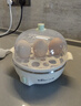 小熊（Bear）煮蛋器蒸蛋器单双层家用高温断电迷你早餐鸡蛋羹蒸鸡蛋器蒸蛋机炖蛋器便携式电蒸锅煮鸡蛋神器 双层 ZDQ-B14Q1【无蒸碗】 实拍图