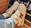NEW BALANCE NB574官方休闲鞋女鞋复古舒适夏季透气网面礼物轻便百搭运动鞋 米白色 WL574RCF 36.5 (脚长23cm)尺码详询客服 实拍图