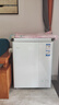 海尔（Haier）142L单温冰柜小型家用小冰柜减霜一级能效冷藏冷冻转换深冷冷柜小冰箱BC/BD-142GHW9D国家补贴 实拍图