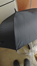 小魔长柄雨伞超大号加固抗风男士高端商务雨伞黑色可定制 实拍图