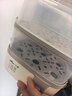 小熊（Bear）蒸蛋器 煮蛋器 家用多功能一体机 一键操作蒸鸡蛋羹神器 小型一人用 单双层一体机ZDQ-D12R3 实拍图