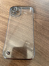 弘卓适用苹果12手机壳 iphone12手机壳电镀无边框透明散热轻奢高清超薄防摔简约男女款 石墨黑 实拍图