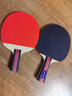 红双喜（DHS） SH横直对拍初学者训练比赛乒乓球拍横直套装01 实拍图