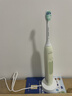 飞利浦（PHILIPS）声波电动牙刷钻石3系 生日礼物 情侣款送男生/女友礼物 微泡水流 绿色 HX5161/05 实拍图