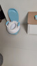 小哈伦儿童马桶婴儿坐便器婴幼儿尿盆小孩宝宝小便器3D软垫坐垫天蓝 实拍图