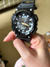 卡西欧（CASIO）手表男光动能防水防震运动电子日韩表送男友礼物AQ-S810W-1B 实拍图