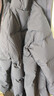 鸭鸭王一博同款312g充绒冰壳系列羽绒服长款男女极寒加厚冬季保暖外套 青光黑色 【冰壳3.0男女同款现货速发】 2XL /185充绒292克 实拍图