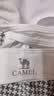骆驼（CAMEL）高强度支撑一体杯垫运动内衣健身bra Y0S1VLZ601A 白色 XXL 实拍图
