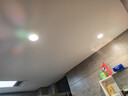 雷士（NVC）LED筒灯客厅卧室过道嵌入式二级能效全铝漆白9瓦暖白开孔95-100mm 实拍图