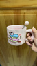可爱fufu生日蛋糕马克杯带盖勺陶瓷杯送女生高颜值有意义生日礼物 奶酪生日蛋糕杯+勺1个350ml 实拍图