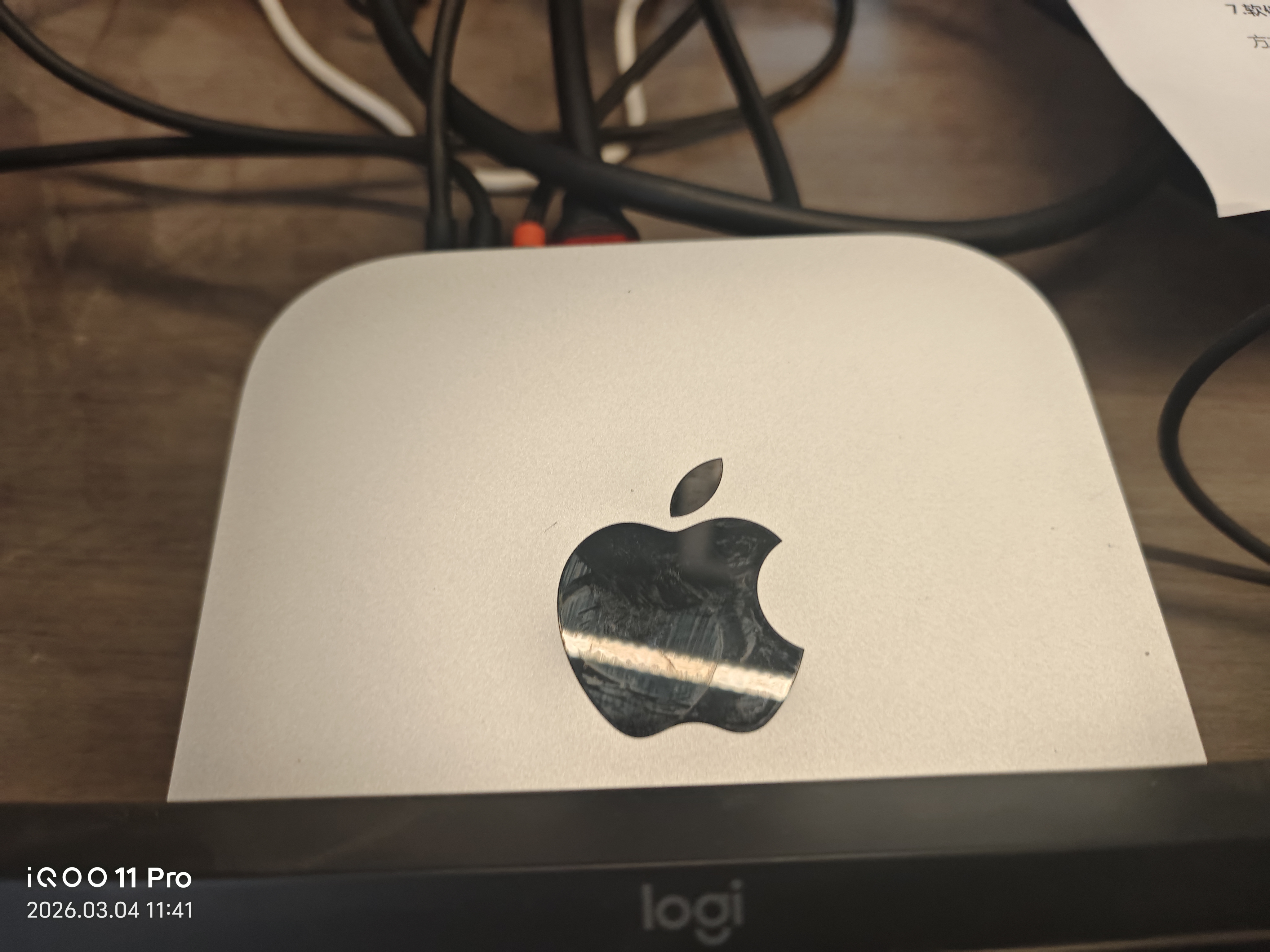 苹果（Apple）Mac mini 二手苹果迷你主机 台式机电脑 办公设计游戏小主机M1/M2/M4/M4Pro 24年M4【99新原包装】16-1TB定制款 95成新 实拍图