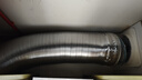 潜水艇（Submarine）加厚铝管油烟机排风管厨房烟道通风道止逆阀烟管硬管160mm内径2米 实拍图