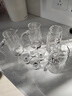 DKO白酒分酒器玻璃小酒盅酒壶分酒器100ml量酒器红酒醒酒器酒杯酒具 6子弹杯15ml+6七字壶 150ml 实拍图