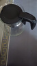 茶吧机饮水机玻璃电热水壶茶壶茶台电茶炉保温壶单壶带滤网耐高温茶具大容量水壶泡茶壶茶水分离 黑色半把款式 实拍图