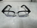 界环（SUPERHEXA）AI智能眼镜音频非AR 实时翻译眼镜 无线蓝牙眼镜耳机 会议助手 时尚眉架款 曜石黑  科技礼物 实拍图