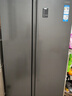 Haier【新品】海尔冰箱双开门对开门纤薄一级能效双变频风冷无霜干湿分储大容量家用智能电冰箱家电补贴 617升+黑金净化系统+90°开门悬停 实拍图